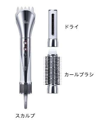 強力な風力で、早く乾きながらも、サロンクオリティのスタイリングができる。
